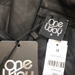 LF Skirts - LF One Way Faux Leather Skirt. Size 8 LF Skirts - LF One Way Faux Leather Skirt. Size 8